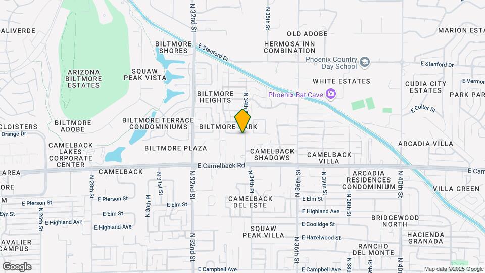3333 E Medlock Dr Map and Location Details