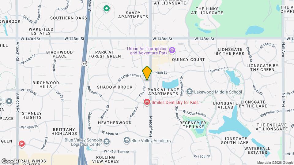14513 Floyd St Map and Location Details