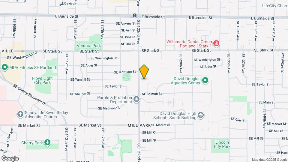 1010 SE 122nd Ave Map and Location Details