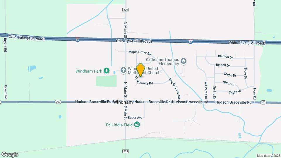 9539 Community Rd Map and Location Details