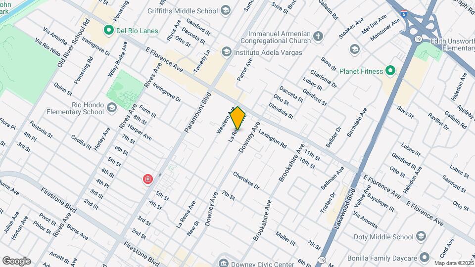 10306 La Reina Ave Mapa y Detalles de la Ubicación