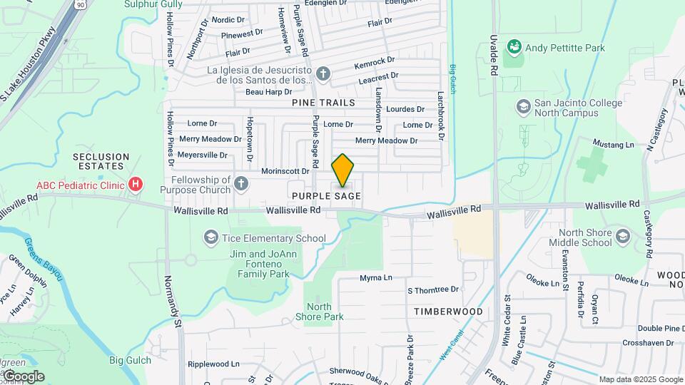 14445 Wallisville Rd, Unit 204 Map and Location Details