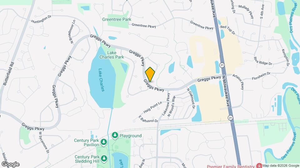 1858 Crenshaw Cir Map and Location Details