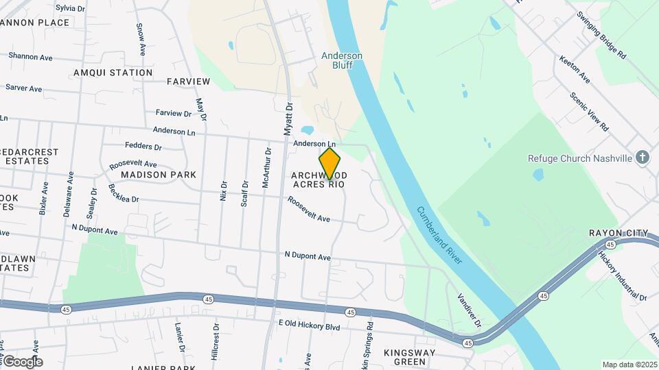 317 Archwood Dr Map and Location Details