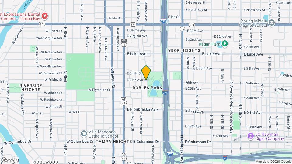 3308 N Avon Ave Map and Location Details