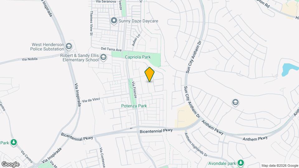 2174 Tortona St Map and Location Details