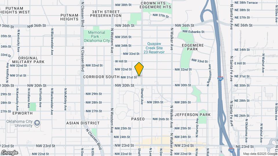 802 NW 31st St Map and Location Details
