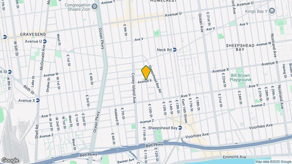 2405 E 12th St Map and Location Details