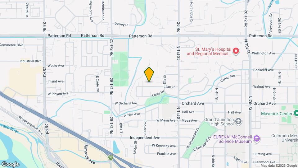 416 Lilac Ln Map and Location Details