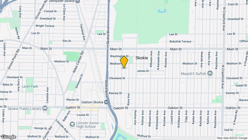 8231 Kilpatrick Ave Map and Location Details