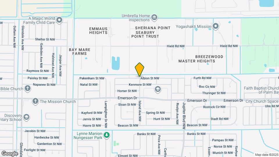 2037 Island Ave NW Map and Location Details