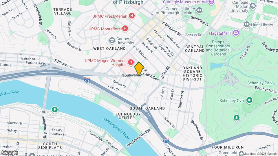 3323 Niagara St Map and Location Details