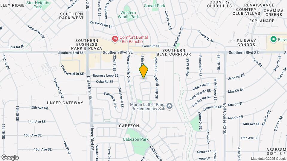 1013 Toscana Dr SE Map and Location Details