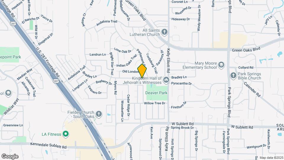 4324 Bradley Ln Map and Location Details