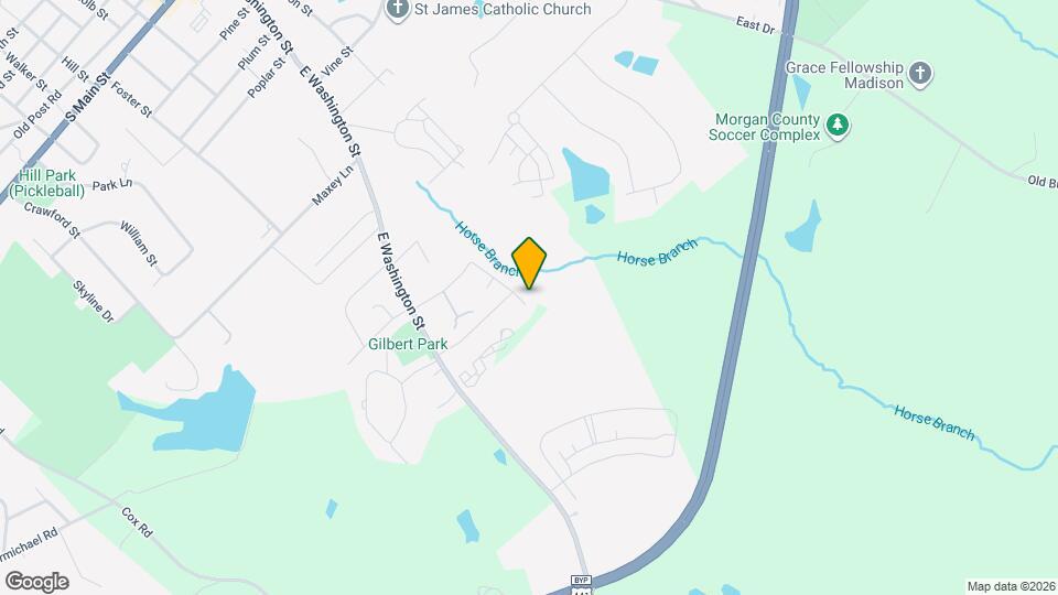 1100 Overlook Dr Map and Location Details