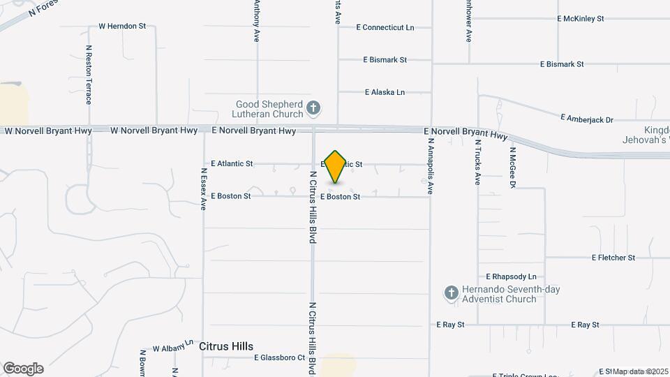 2280 N Wauchula Point Mapa y Detalles de la Ubicación