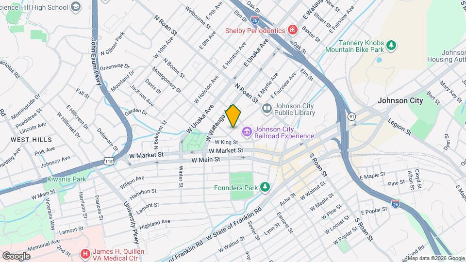 211 W Fairview Ave Map and Location Details