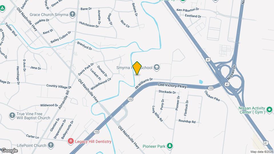 214 Stewarts Landing Cir Map and Location Details
