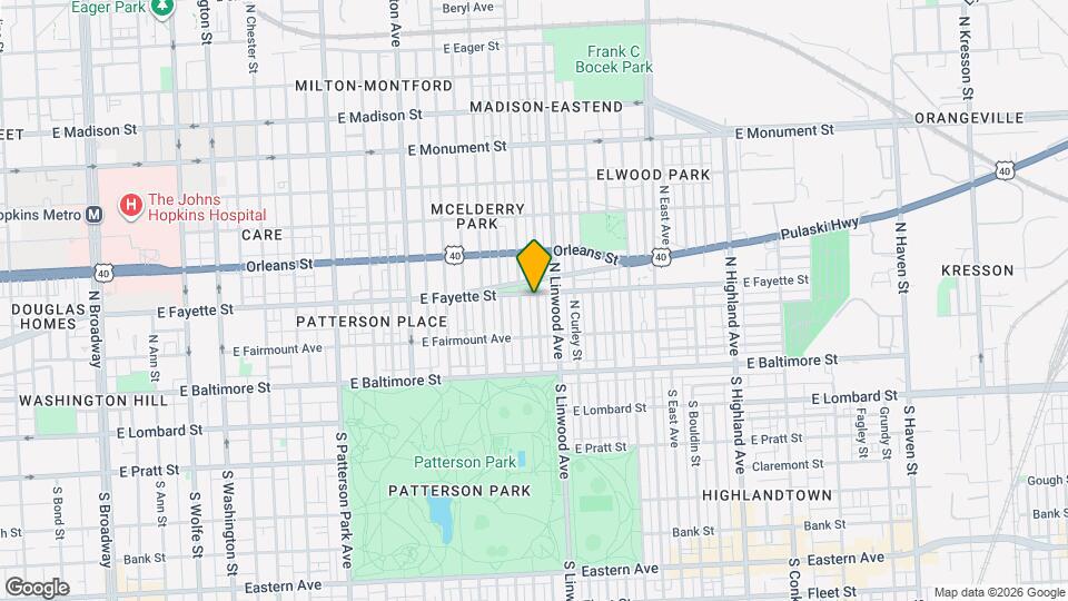 144 N Streeper St Map and Location Details