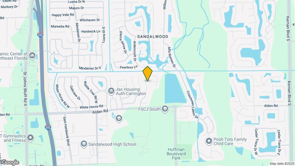 2439 Alden Trace Blvd W Map and Location Details