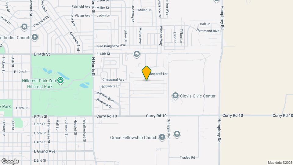 213 Almond Tree Ln Map and Location Details