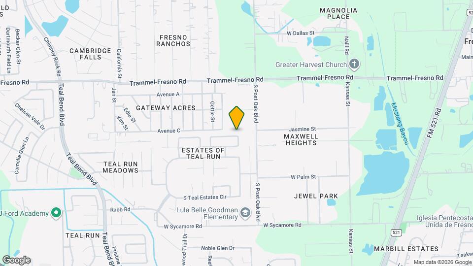 1006 N Magnolia Dale Dr Map and Location Details