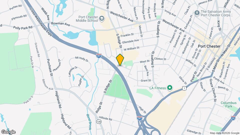 301 S Ridge St Mapa y Detalles de la Ubicación