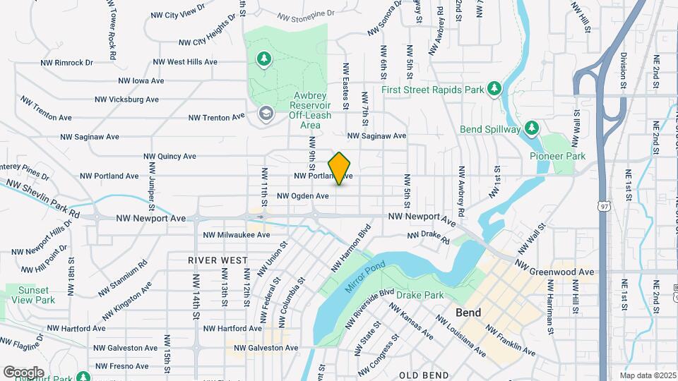 752 NW Ogden Ave Map and Location Details