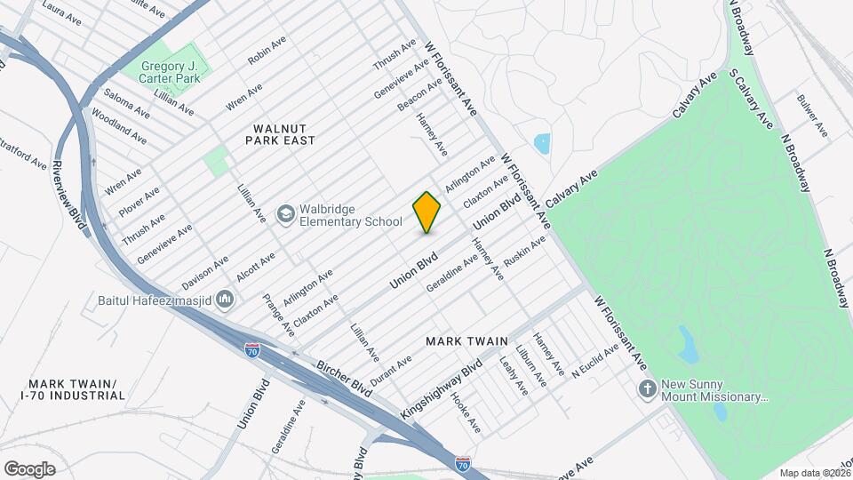 5338 Claxton Ave, Unit 2709 Map and Location Details