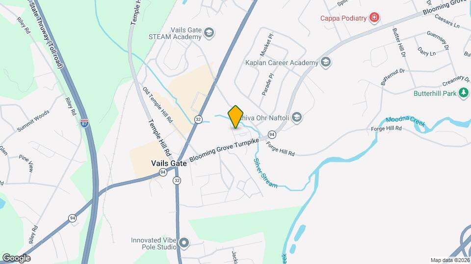 810 Blooming Grove Turnpike Map and Location Details