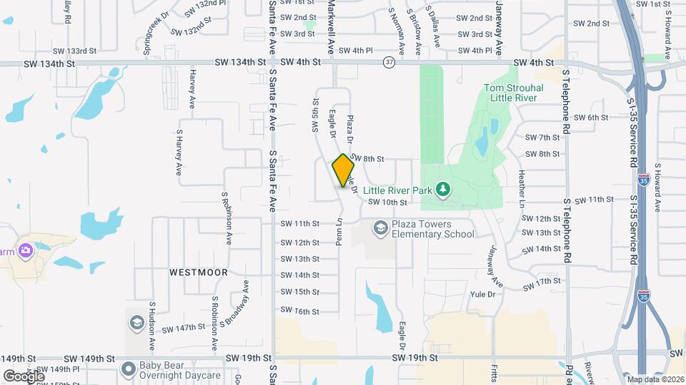 1004 Penn Ln Map and Location Details