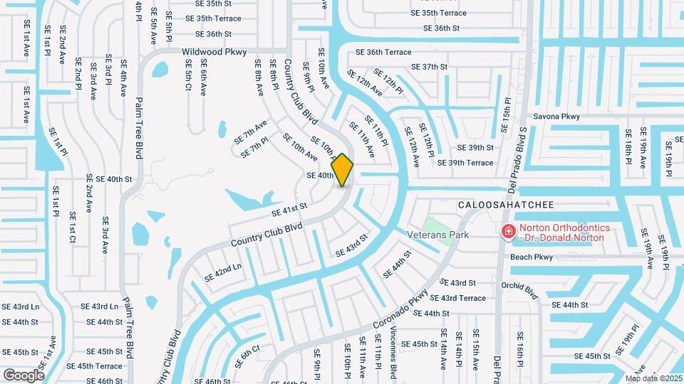 4012 Country Club Blvd Map and Location Details