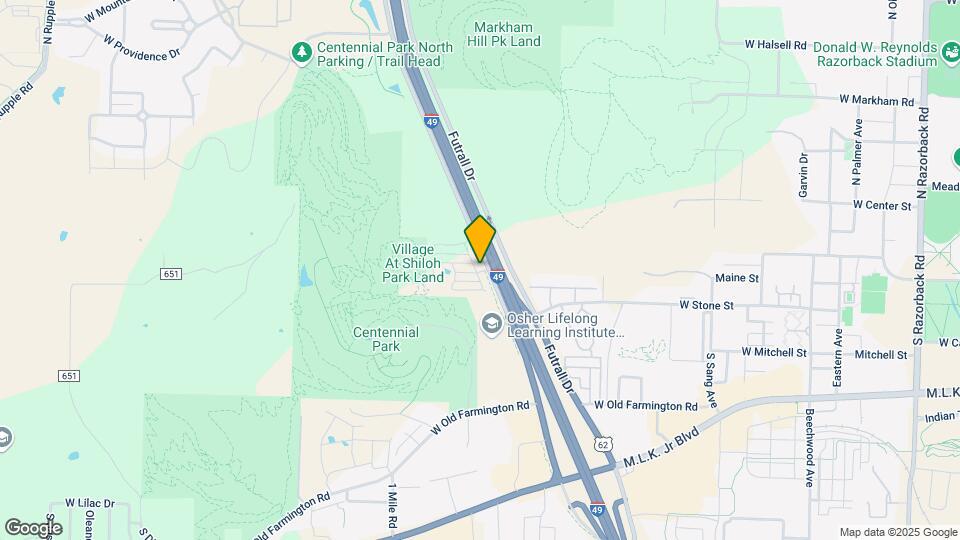 254 S Slopeside Dr Map and Location Details
