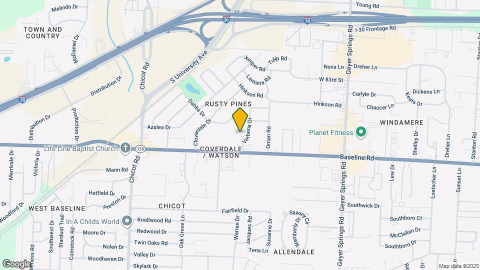 6809 Canna Rd Mapa y Detalles de la Ubicación
