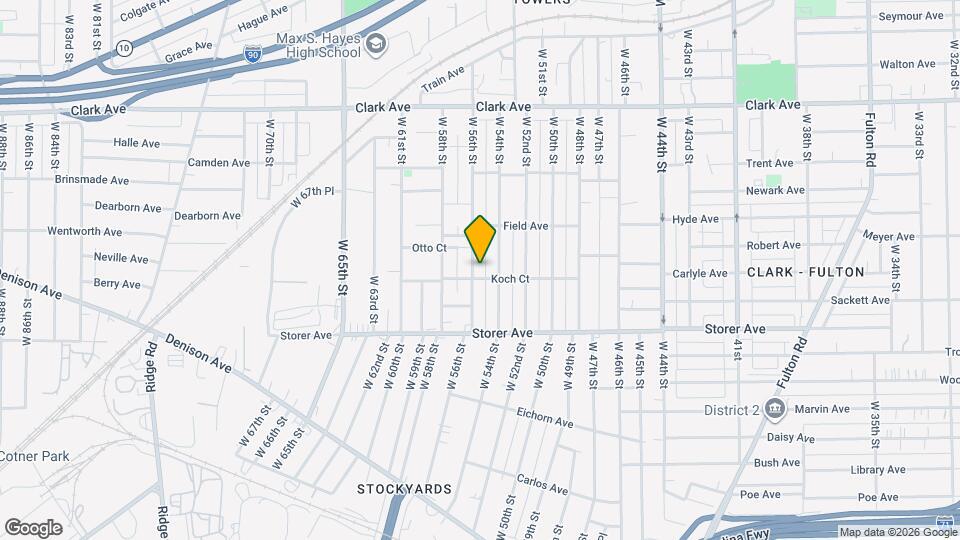 3287 W 56th St Map and Location Details