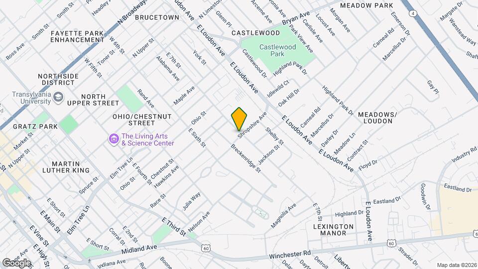 446 E 7th St Map and Location Details