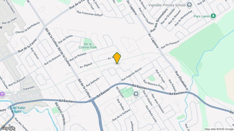 2320 Cézanne Rue Map and Location Details