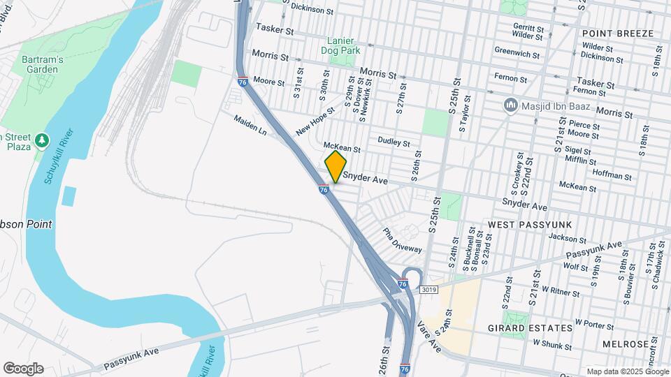 2855 Winton St, Unit 2BD Corner Apt With Yard Map and Location Details