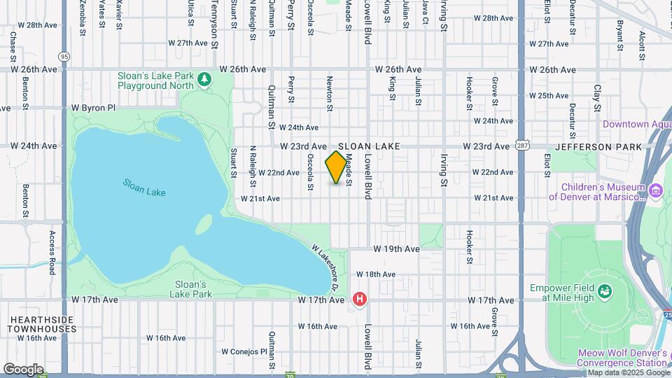 2120 Newton St Map and Location Details