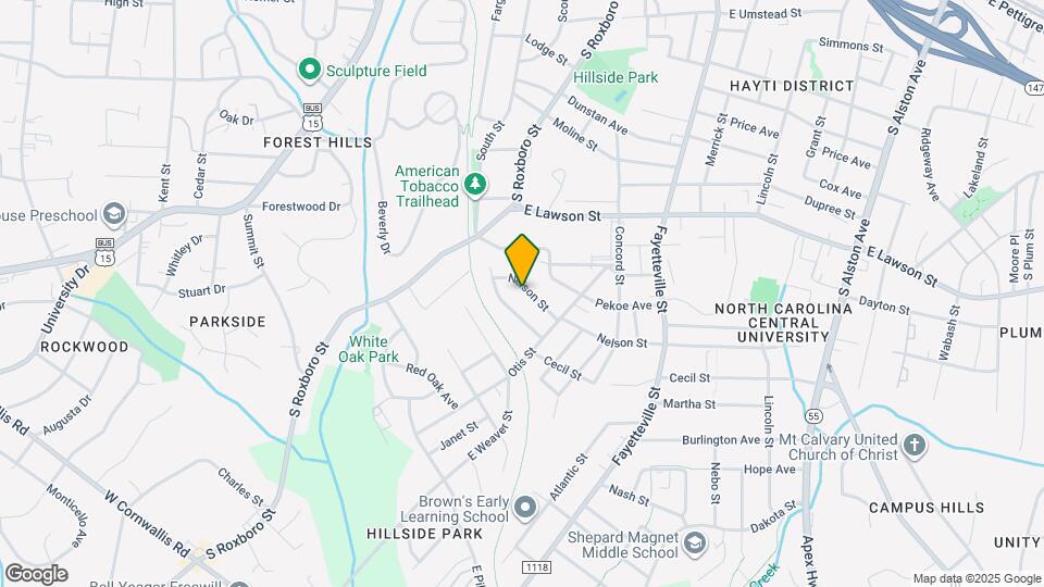 Room in House on Nelson St Mapa y Detalles de la Ubicación