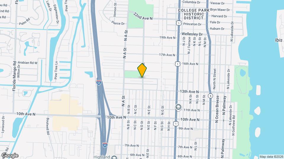 1401 14th Ave N Mapa y Detalles de la Ubicación