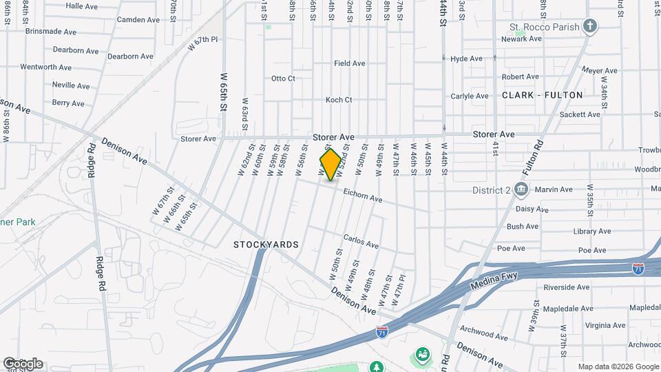 3464 W 52nd St Map and Location Details