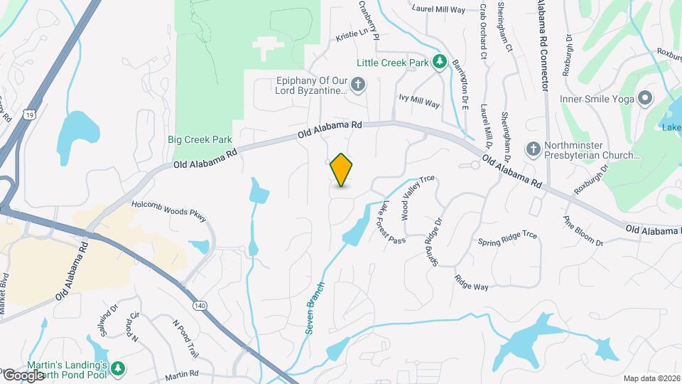 9880 Lake Forest Way Map and Location Details