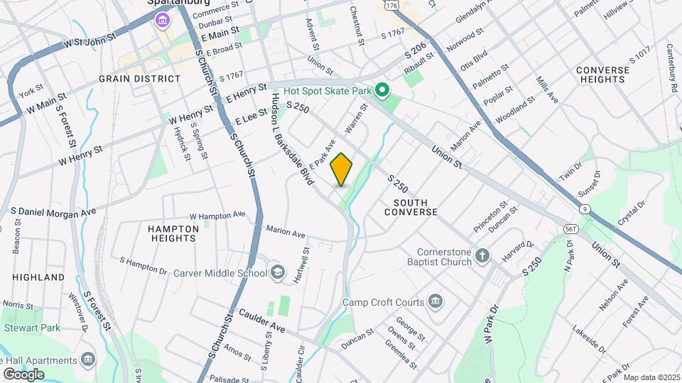 249 E Hampton Ave Map and Location Details