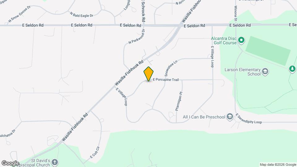 1960 E Porcupine Trail Map and Location Details