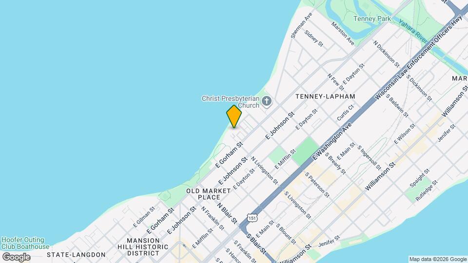 811 Prospect Pl Map and Location Details