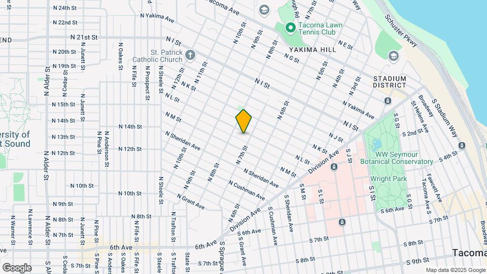 708 N L St Mapa y Detalles de la Ubicación