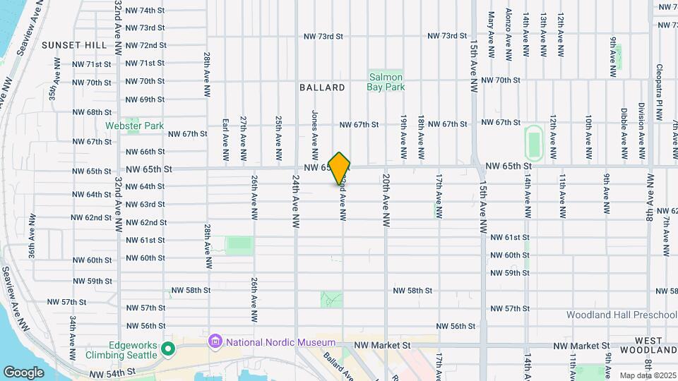 6313 22nd Ave NW Map and Location Details