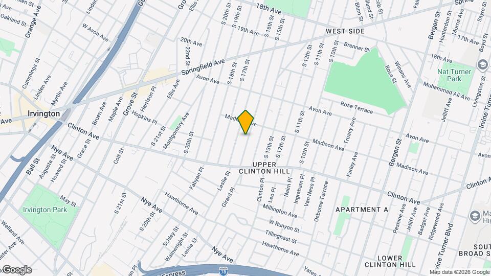 849 S 15th St, Unit 3 Map and Location Details