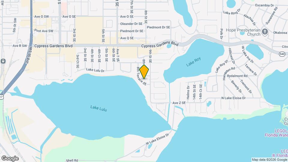 2014 8th Terrace SE Map and Location Details